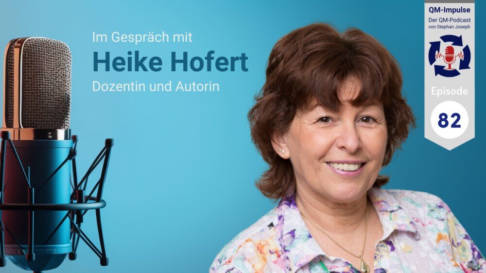 Podcast "QM-Impulse" mit Heike Hofert zu den Themen Power Apps, Power Automate und SharePoint in Microsoft 365